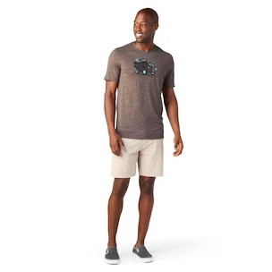Pánské tričko Smartwool  Merino Sport 150 Overland Adventure Flint Heather