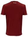 Pánské tričko Tecnifibre  Club Cotton Tee Cardinal