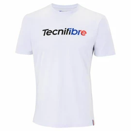 Pánské tričko Tecnifibre Club Cotton Tee White