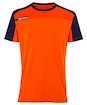 Pánské tričko Tecnifibre F1 Stretch Orange/navy