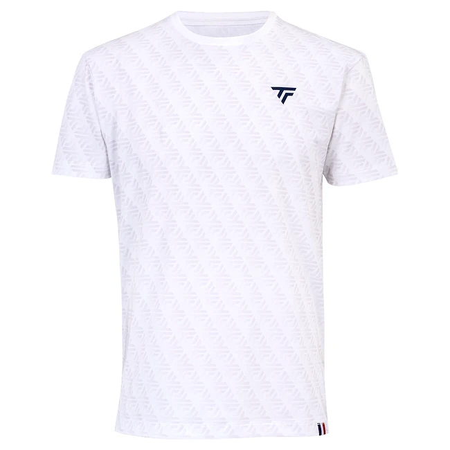 Pánské tričko Tecnifibre  Graphic Tee White 2024
