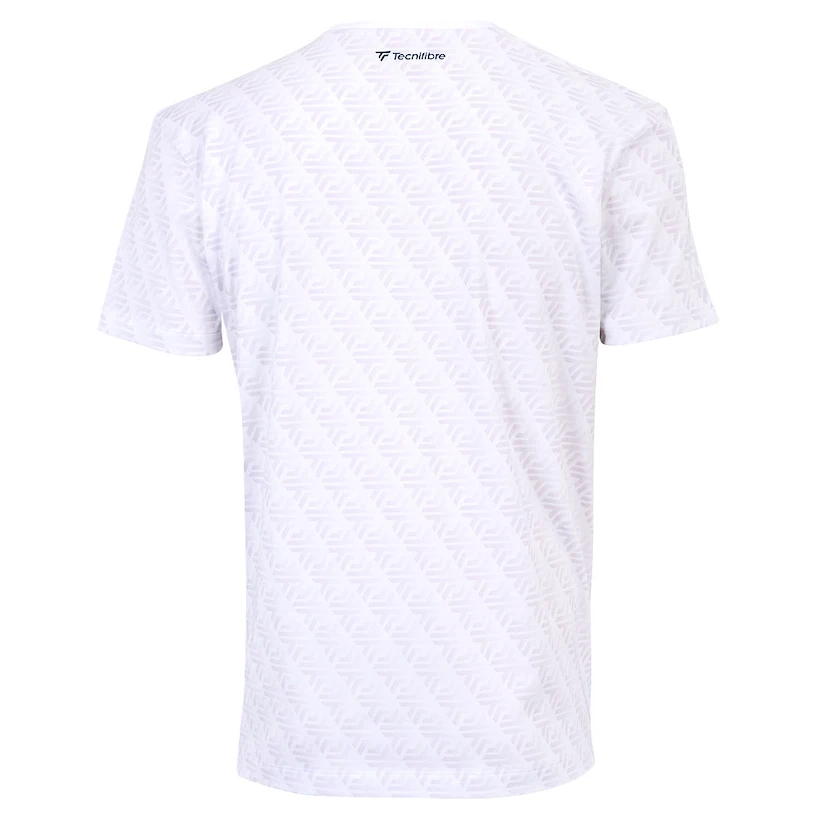 Pánské tričko Tecnifibre  Graphic Tee White 2024