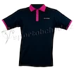 Pánské tričko Tecnifibre Polo F3 Classic Black/Pink ´11 - poslední kus