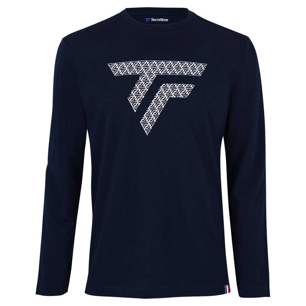 Product detail of Pánské tričko Tecnifibre  Pro Training Tee LS Navy XXL