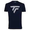 Pánské tričko Tecnifibre  Pro Training Tee Navy S