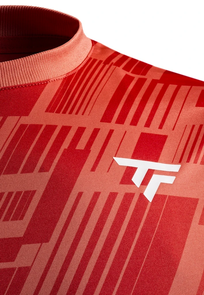 Pánské tričko Tecnifibre  X-Loop Tee Coral