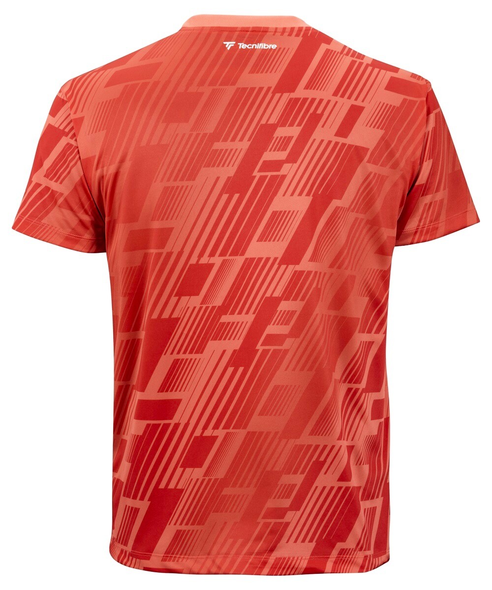 Pánské tričko Tecnifibre  X-Loop Tee Coral XXL - thumb (2)