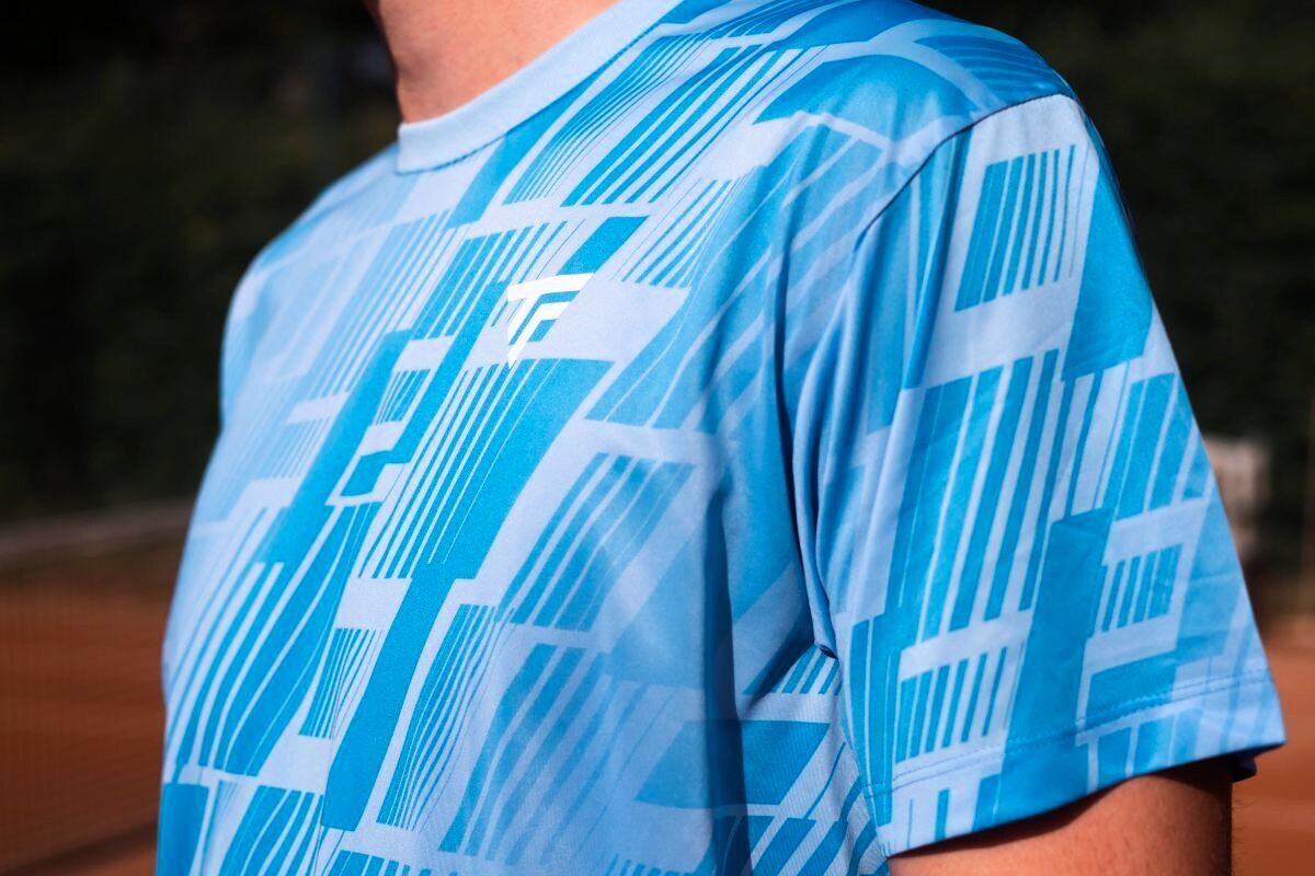 Pánské tričko Tecnifibre  X-Loop Tee Sky XXL - thumb (3)