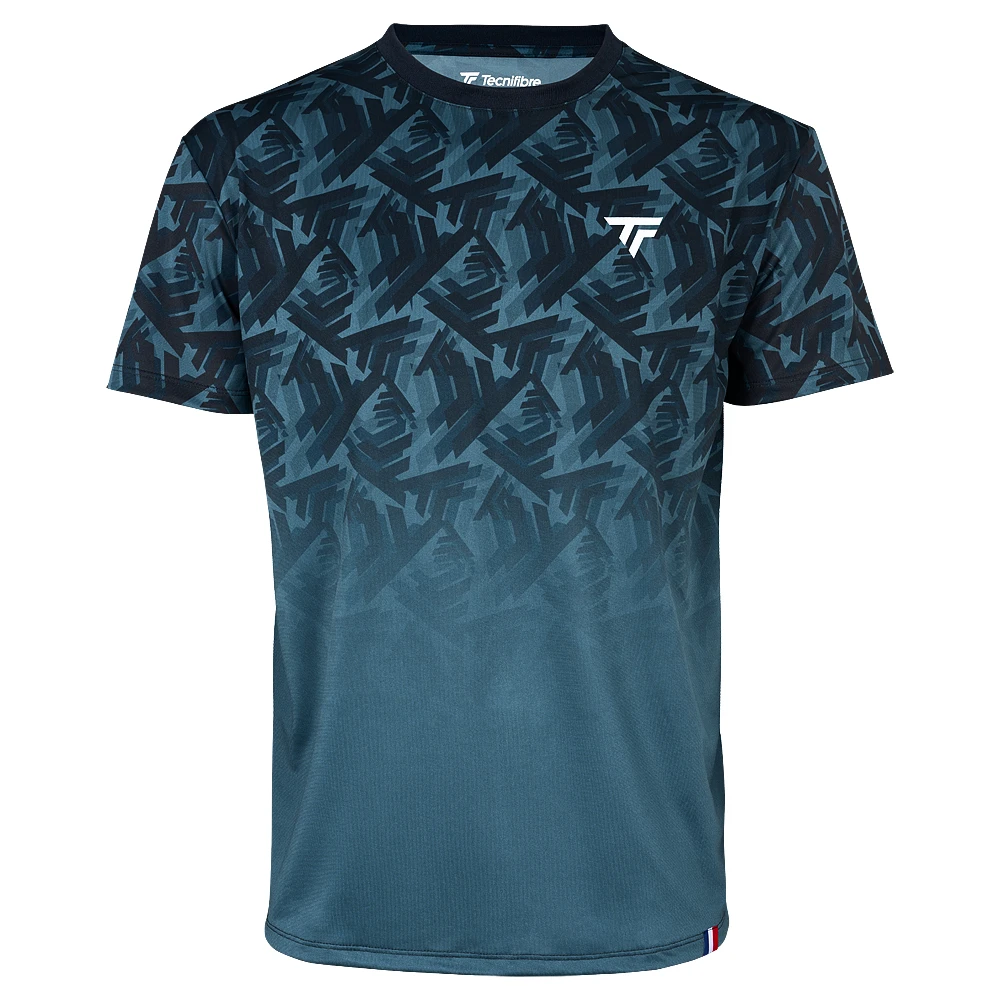 Pánské tričko Tecnifibre  X-Loop Tee Teal S