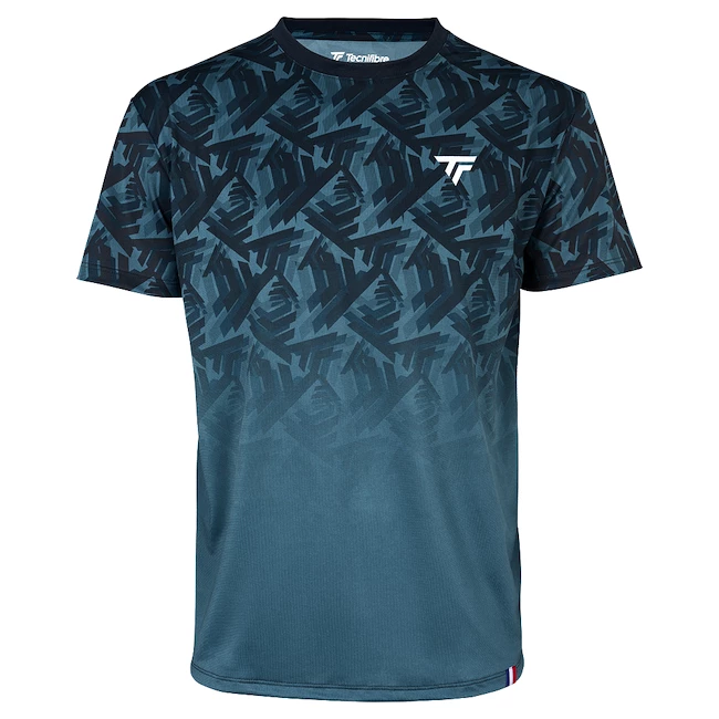 Pánské tričko Tecnifibre  X-Loop Tee Teal S