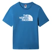Pánské tričko The North Face  S/S Easy Tee Banff Blue/White