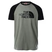 Pánské tričko The North Face  S/S Raglan Easy Tee Agave Green