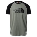 Pánské tričko The North Face  S/S Raglan Easy Tee Agave Green