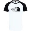 Pánské tričko The North Face  S/S Raglan Easy Tee TNF White/TNF Black
