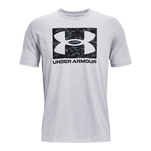 Product detail of Pánské tričko Under Armour   ABC CAMO BOXED LOGO SS-GRY S
