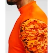 Pánské Tričko Under Armour Armour CG Print Mock oranžové
