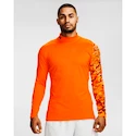 Pánské Tričko Under Armour Armour CG Print Mock oranžové