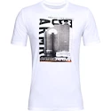 Pánské Tričko Under Armour BASKETBALL PHOTOREAL SS bílé