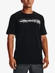 Pánské tričko Under Armour  CAMO CHEST STRIPE SS-BLK
