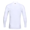 Pánské tričko Under Armour  ColdGear Armour Comp Mock White