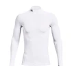 Pánské tričko Under Armour  ColdGear Armour Comp Mock White XL