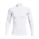 Pánské tričko Under Armour  ColdGear Armour Comp Mock White XL