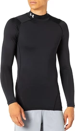 Pánské tričko Under Armour HeatGear Armour Comp Mock LS Black