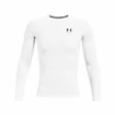 Pánské tričko Under Armour HeatGear Comp LS White