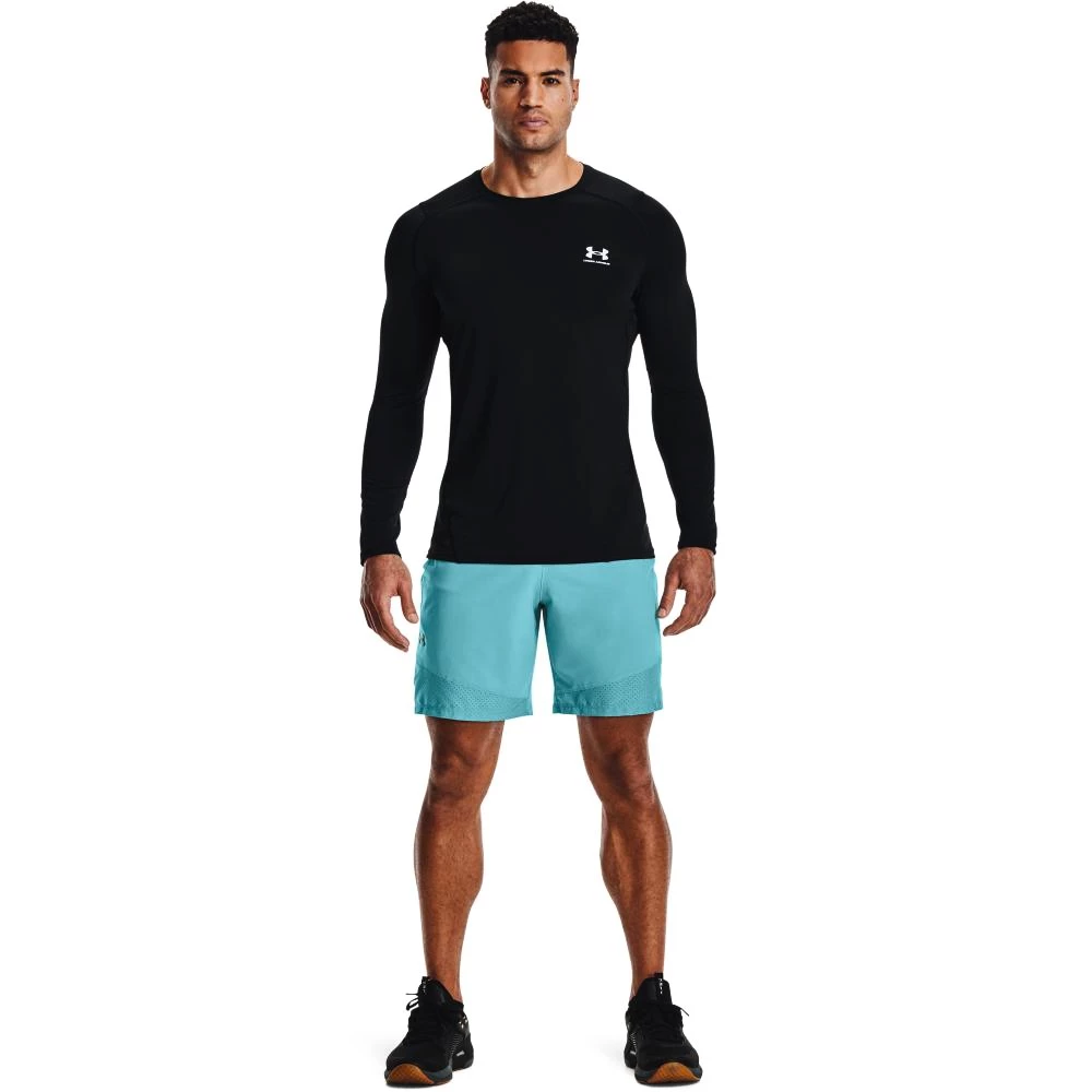 Pánské tričko Under Armour HeatGear Fitted LS Black