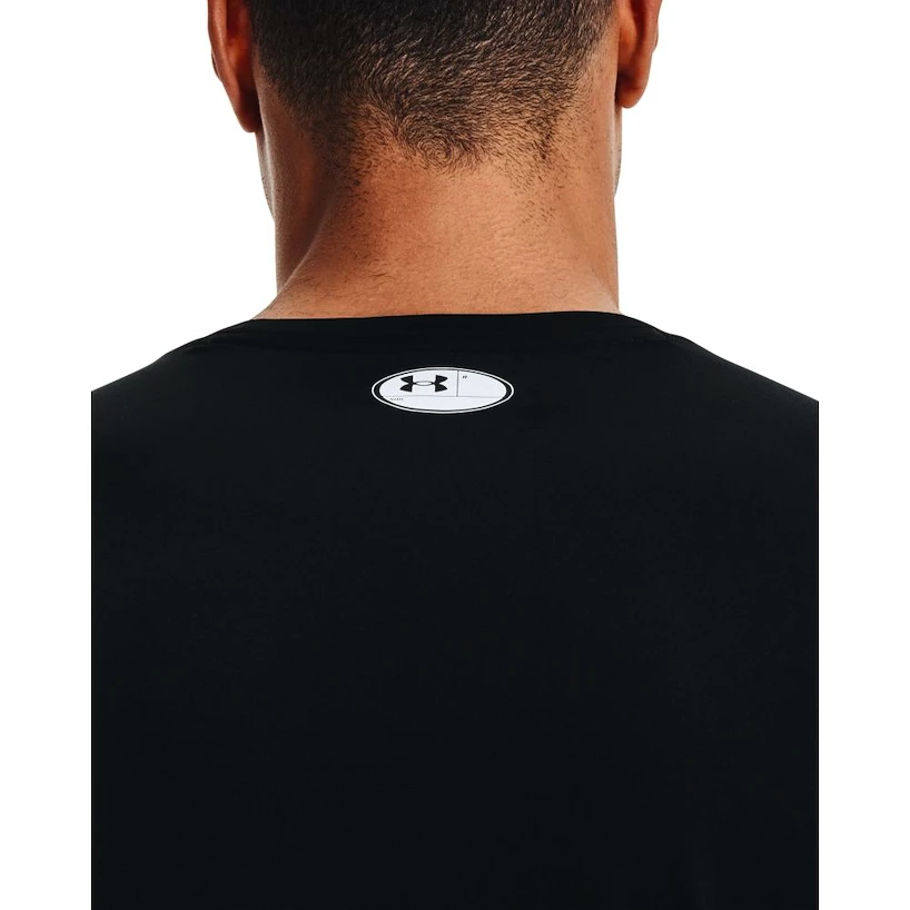 Pánské tričko Under Armour HeatGear Fitted LS Black XXL