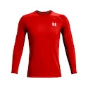 Pánské tričko Under Armour HeatGear HeatGear Armour Fitted LS Radiant Red