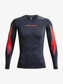 Pánské tričko Under Armour HeatGear Novelty LS-GRY