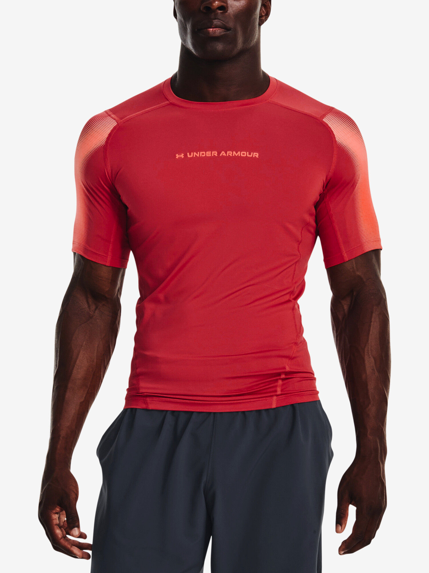 Product detail of Pánské tričko Under Armour HeatGear Novelty SS-RED M