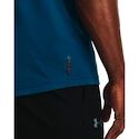 Pánské tričko Under Armour HeatGear Rush 2.0 Print SS Blue