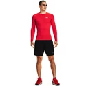 Pánské tričko Under Armour  HG Armour Comp LS-RED