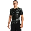 Pánské Tričko Under Armour HG Isochill Comp Print SS černé