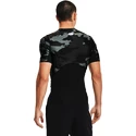 Pánské Tričko Under Armour HG Isochill Comp Print SS černé