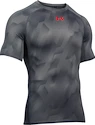 Pánské tričko Under Armour HG Printed Compression Grey