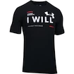 Pánské tričko Under Armour I Will SS Black