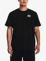 Pánské tričko Under Armour  LOGO EMB HEAVYWEIGHT SS-BLK XL
