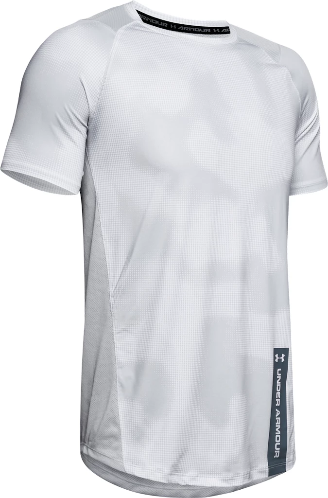 Pánské tričko Under Armour MK1 MK1 SS Printed Grey