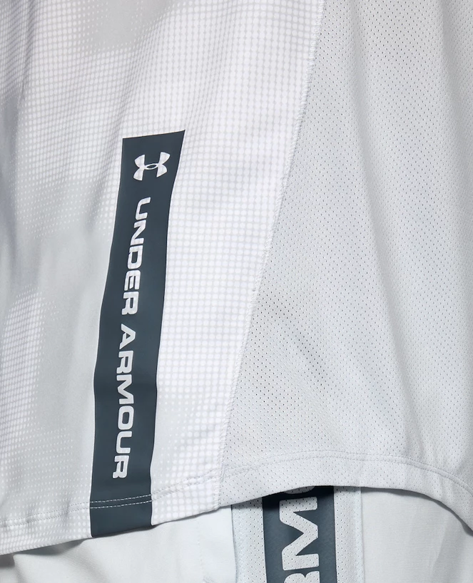 Pánské tričko Under Armour MK1 MK1 SS Printed Grey S