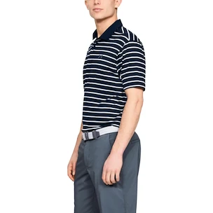 Pánské Tričko Under Armour Performance Polo 2.0 Divot Stripe tmavě modré