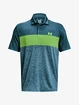 Pánské tričko Under Armour  Playoff 3.0 Stripe Polo-BLU