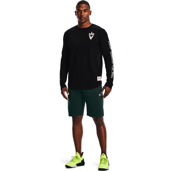 Pánské Tričko Under Armour Project Rock Same Game LS černé