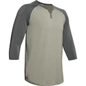 Pánské Tričko Under Armour Recover Sleepwear Henley zelené