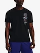 Pánské tričko Under Armour  RUN ANYWHERE TEE v2-BLK