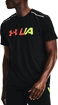Pánské tričko Under Armour  Run Graphic Print Fill SS Black