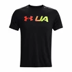 Pánské tričko Under Armour  Run Graphic Print Fill SS Black