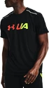 Pánské tričko Under Armour  Run Graphic Print Fill SS Black